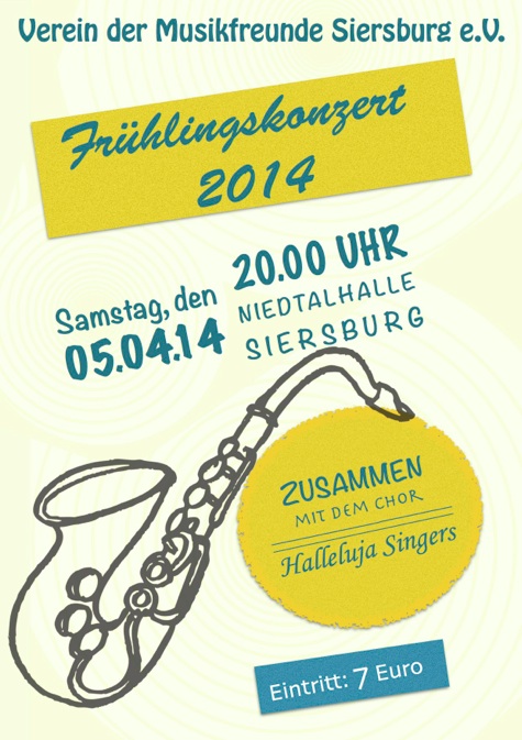 Frühjahrskonzert 2014