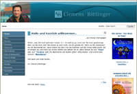 Webseite Clemens Bittlinger