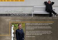 Webseite Hans Werner Scharnowski
